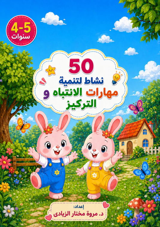 50 نشاط لتنمية مهارات الانتباه والتركيز